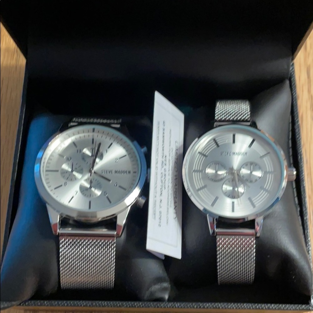 Men and women watch